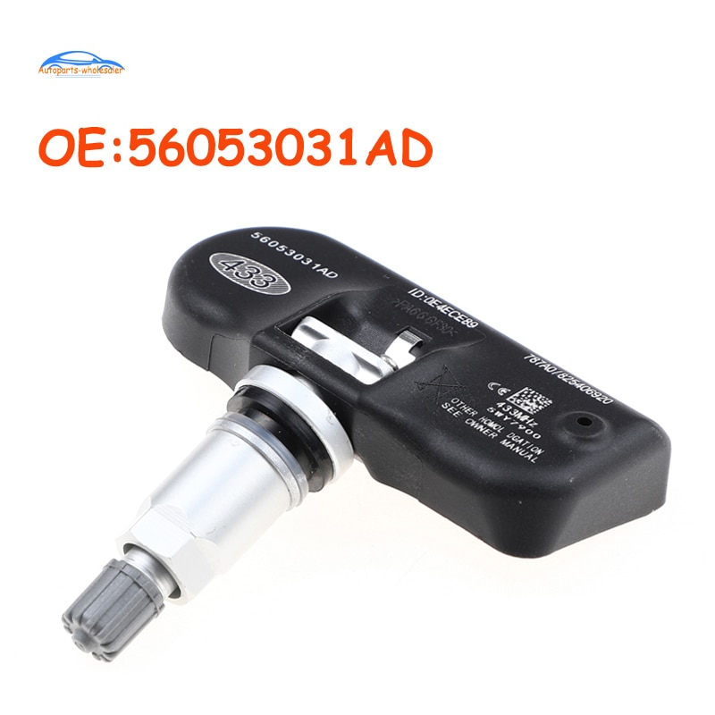 ڵ 56053031AD ũ̽  TPMS Ÿ̾ з ͸  433Mhz ڵ ׼